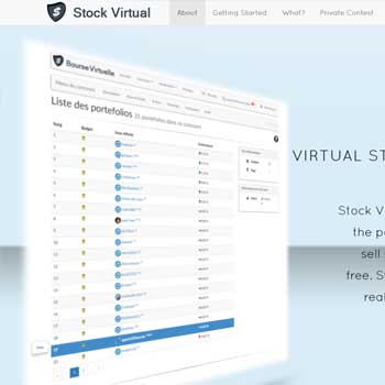 Screenshot of StockVirtual.com
